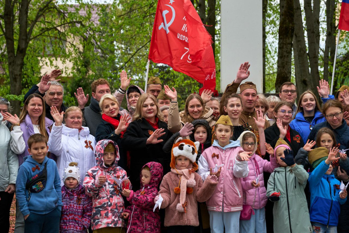 09.05.2025 Акция памяти «Белые журавли» в День Победы