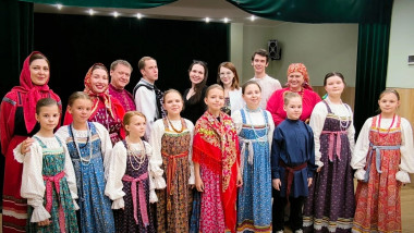 Отчётный концерт детского фольклорного ансамбля «Ягодиночка» и фольклорного театра «Былинка»